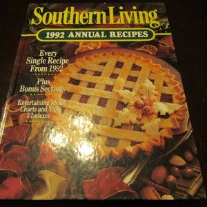 🫐🍒🍓Delicious Vintage "Southern Living 1992 Annual Recipes" - HC